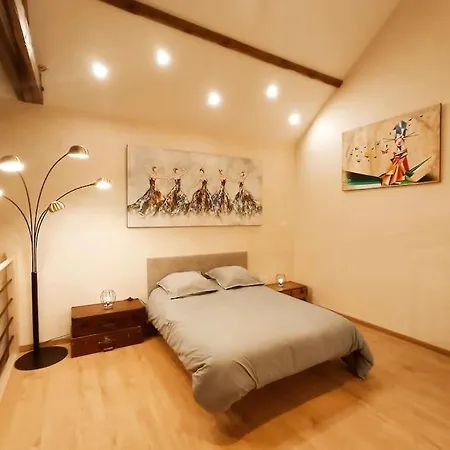 Vakantiehuis La Grange De Marie A St Angel - Magnifique Grange Renovee En Loft Pour 1 A 6 Pers