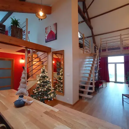 La Grange De Marie A St Angel - Magnifique Grange Renovee En Loft Pour 1 A 6 Pers Holiday home Saint-Angel (Allier)