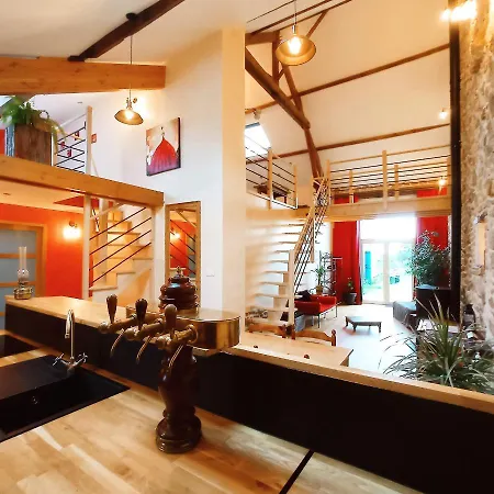 La Grange De Marie A St Angel - Magnifique Grange Renovee En Loft Pour 1 A 6 Pers Holiday home Saint-Angel (Allier)